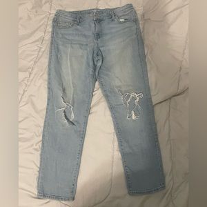 GAP Ripped Girlfriend jeans